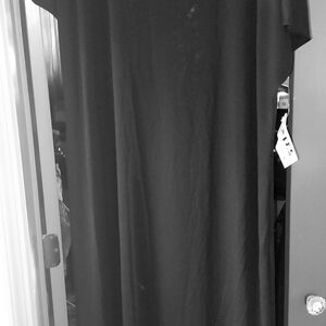 Lularoe Black Short Sleeve Maxi Dress 3XL never worn